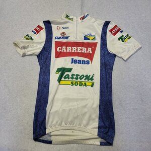 Vintage Carrera Tassoni Italy Cycling Bike Jersey Medium